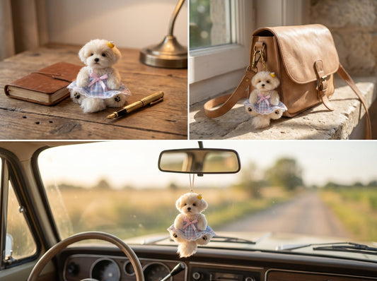 Artisan Hand - Made Dress for Petopia Charms | Cozy Summer Style - Petopia