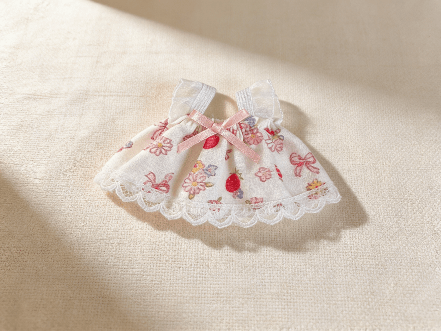 Artisan Hand - Made Dress for Petopia Charms | Cozy Summer Style - Petopia