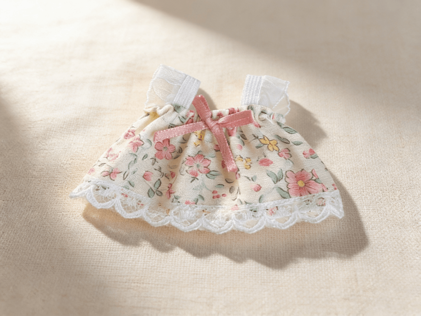 Artisan Hand - Made Dress for Petopia Charms | Cozy Summer Style - Petopia