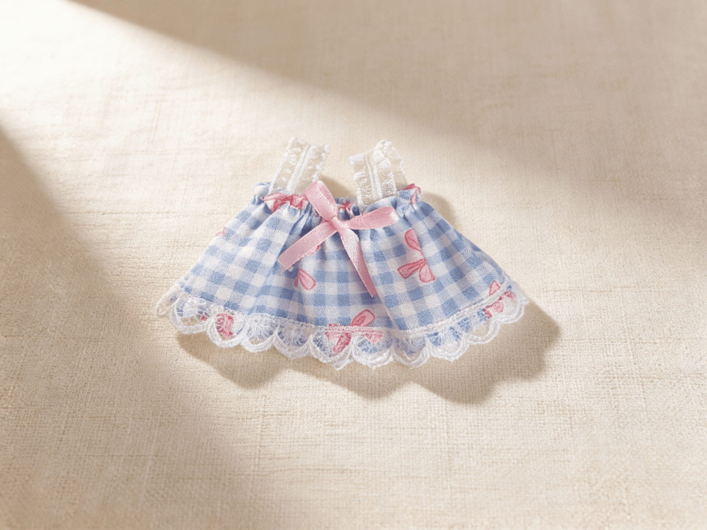 Artisan Hand - Made Dress for Petopia Charms | Cozy Summer Style - Petopia