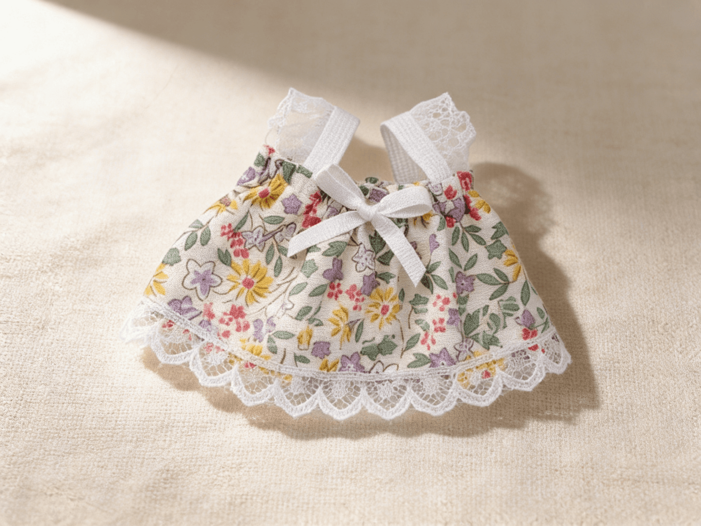 Artisan Hand - Made Dress for Petopia Charms | Cozy Summer Style - Petopia