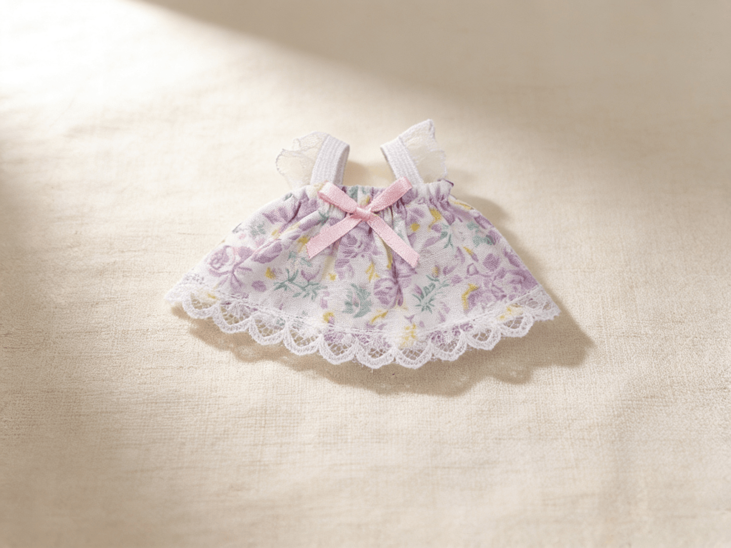 Artisan Hand - Made Dress for Petopia Charms | Cozy Summer Style - Petopia