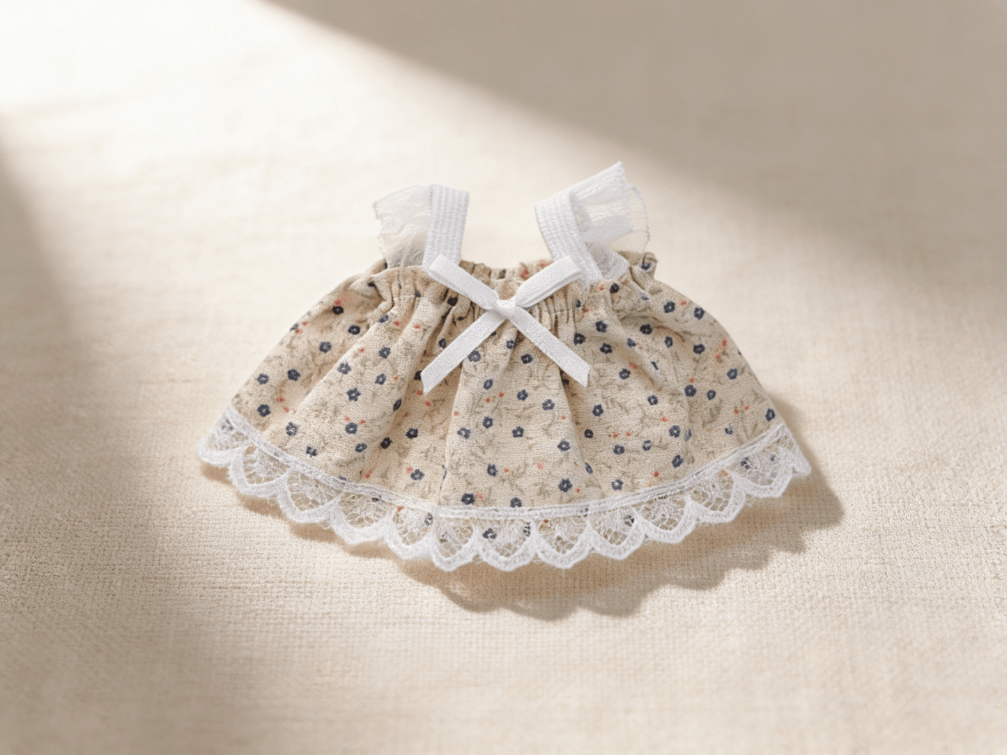 Artisan Hand - Made Dress for Petopia Charms | Cozy Summer Style - Petopia