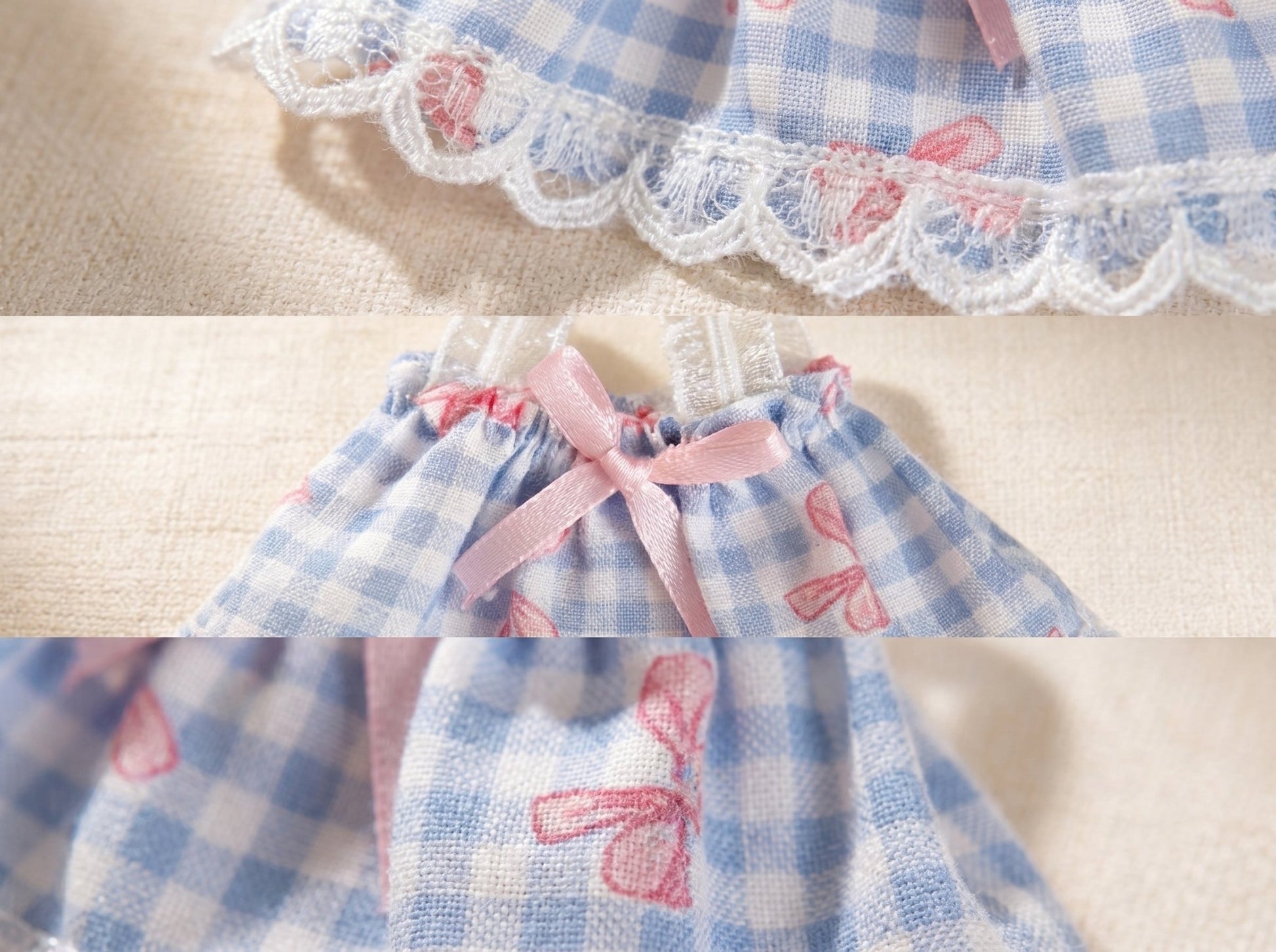Artisan Hand - Made Dress for Petopia Charms | Cozy Summer Style - Petopia