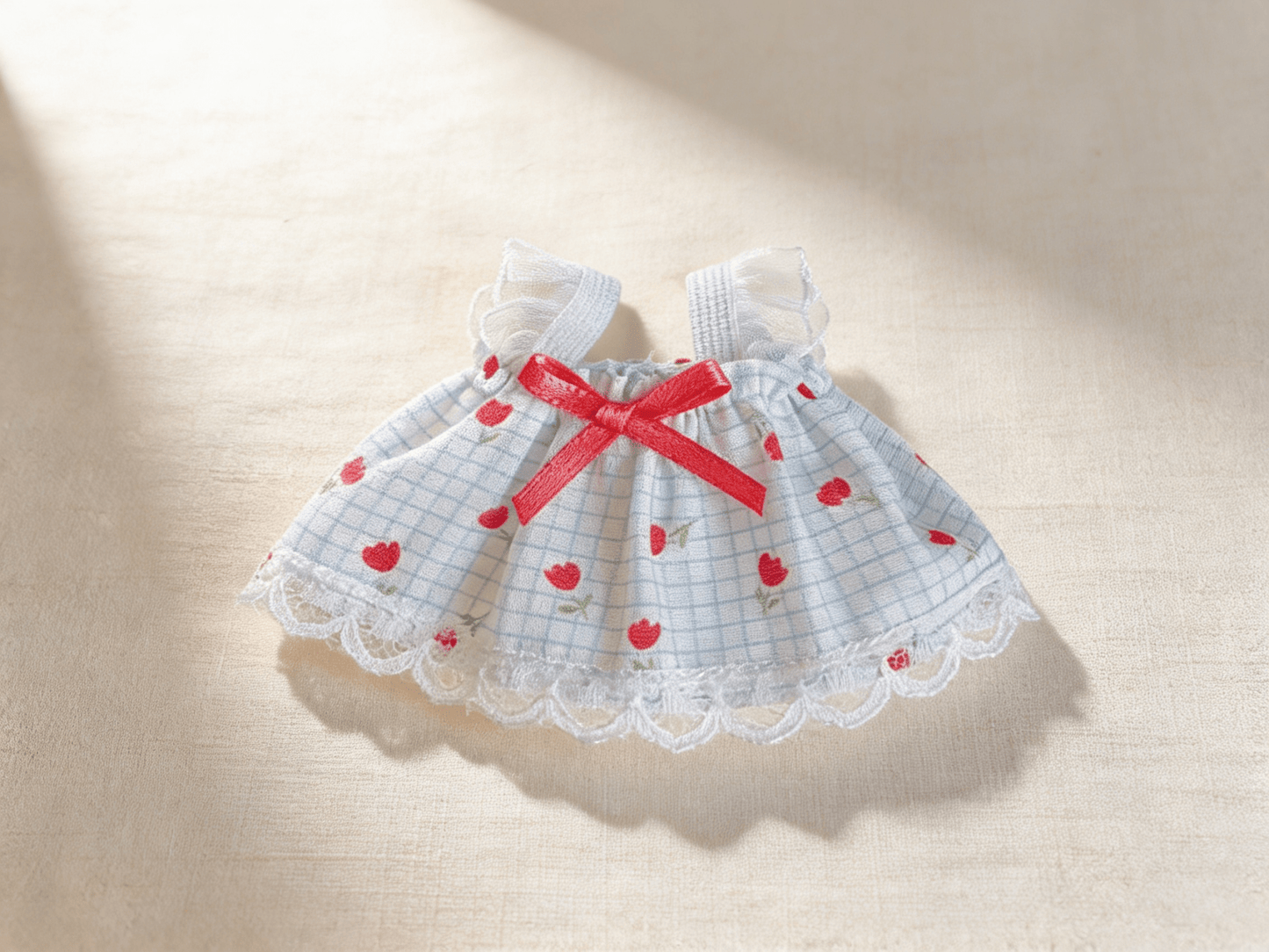 Artisan Hand - Made Dress for Petopia Charms | Cozy Summer Style - Petopia