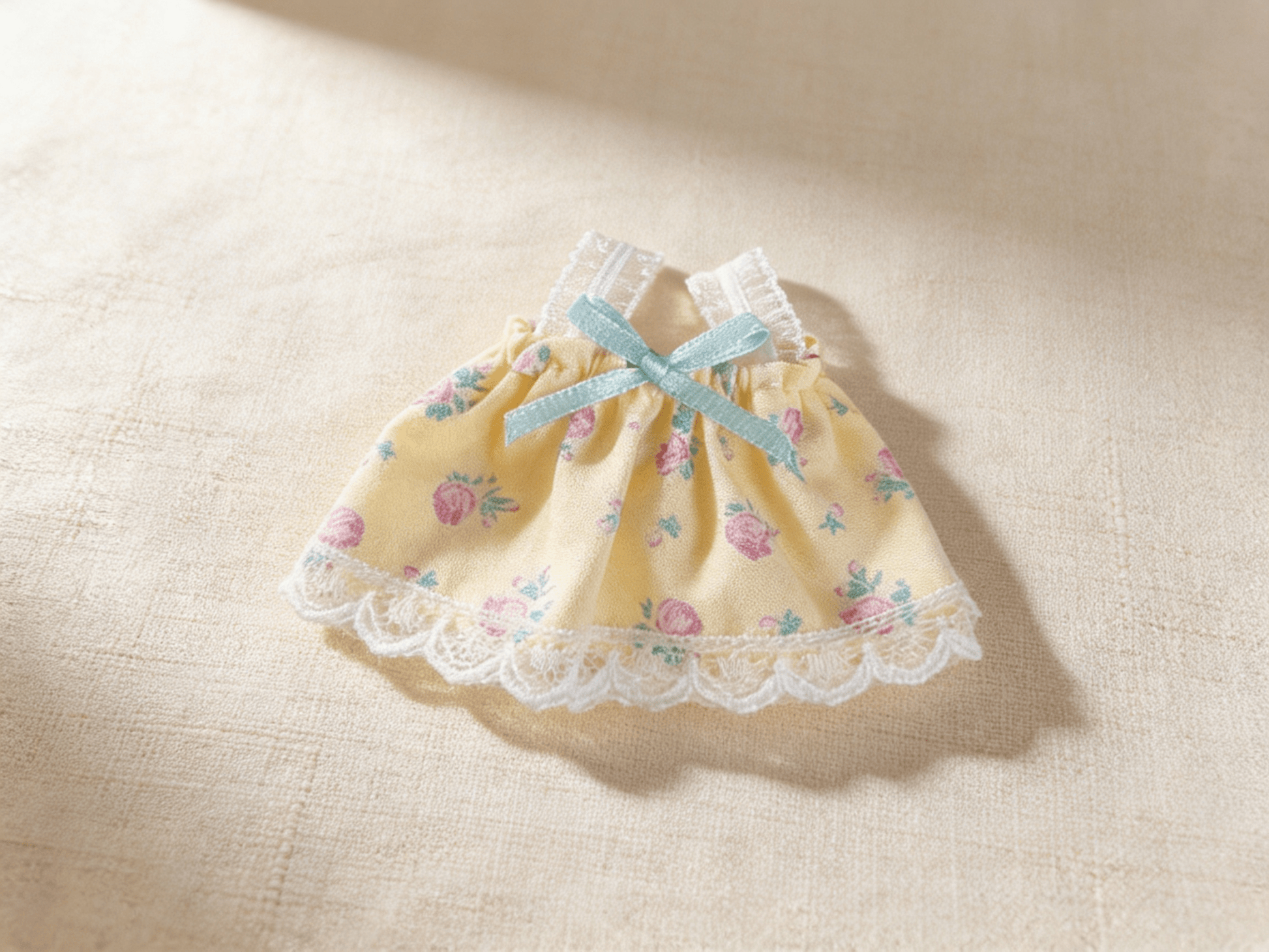 Artisan Hand - Made Dress for Petopia Charms | Cozy Summer Style - Petopia