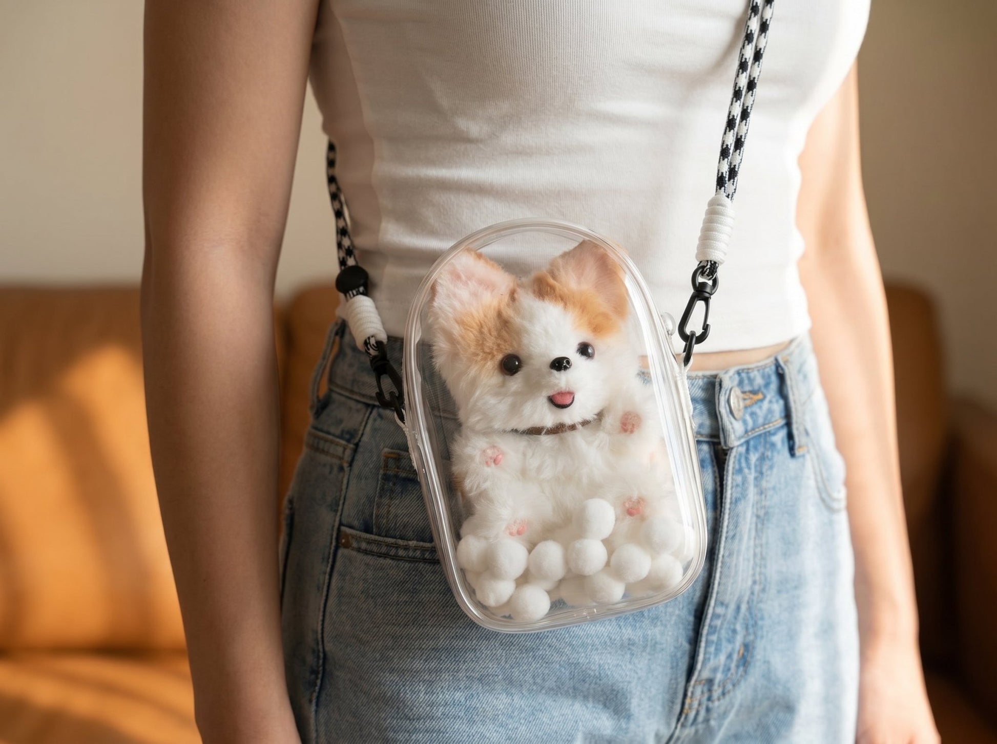 Artisan Handmade Corgi Dog Charm | Custom Plush Dog Gift for Corgi Lovers - Petopia