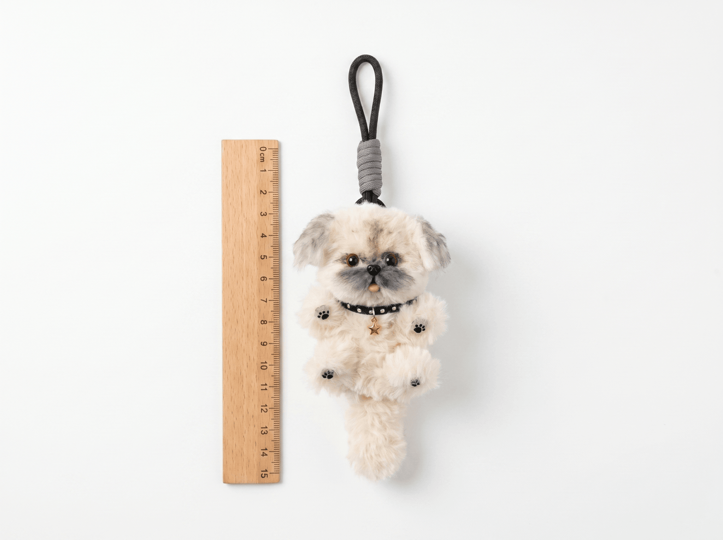 Artisan Handmade French Bulldog Bag Charm | Custom "Pet Couture" Miniature | Plush Frenchie Keychain | Personalized Gift for Dog Lovers - Petopia