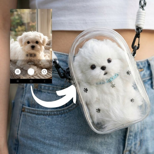Artisan Handmade Maltese & Shih Tzu | Custom Plush Gift for Small Breed Lovers - Petopia