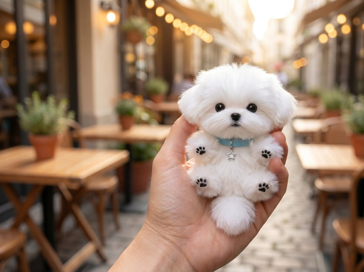 Artisan Handmade Maltese & Shih Tzu | Custom Plush Gift for Small Breed Lovers - Petopia