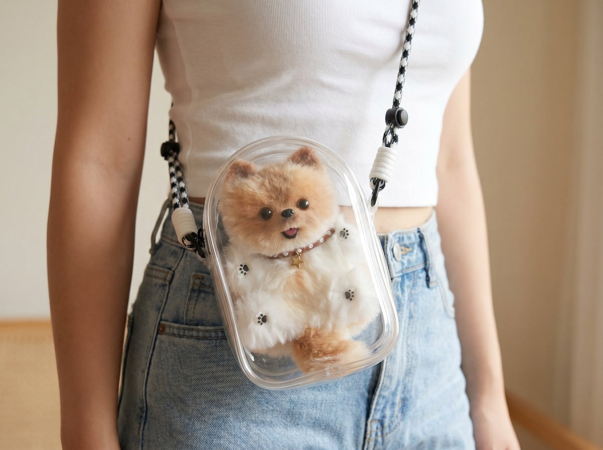 Artisan Handmade Pomeranian | Custom Plush Pet Memorial Gift for Dog Lovers - Petopia