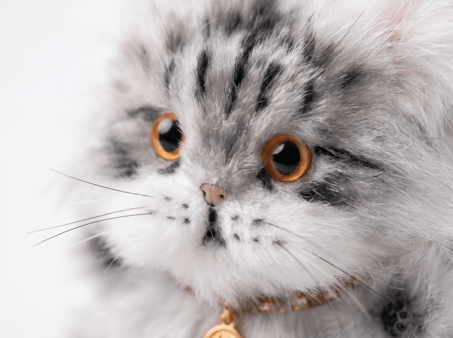Artisan Maine Coon Cat Bag Charm | Custom Handmade "Gentle Giant" Miniature | Fluffy Tabby Keychain | Personalized Pet Lover Gift - Petopia