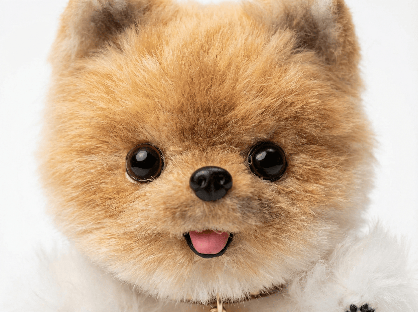 Handmade Pomeranian Bag Charm | Custom Pet Replica Keychain | Plush Animal Accessory | Thoughtful Gift for Dog Lovers - Petopia