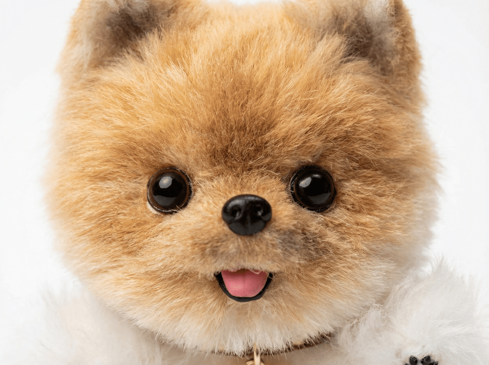 Handmade Pomeranian Bag Charm | Custom Pet Replica Keychain | Plush Animal Accessory | Thoughtful Gift for Dog Lovers - Petopia